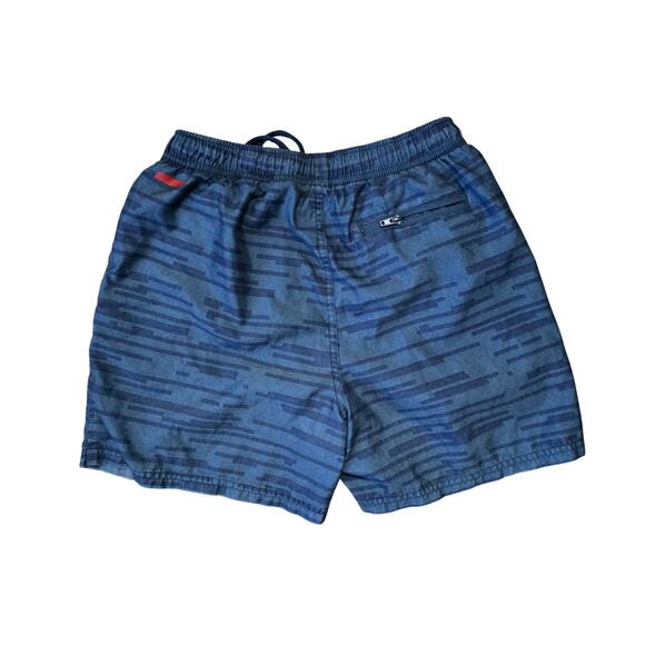 Ferrari Men’s Swim Trunks Blue Camo Patterned Board Shorts Size L - Picture 5 of 5
